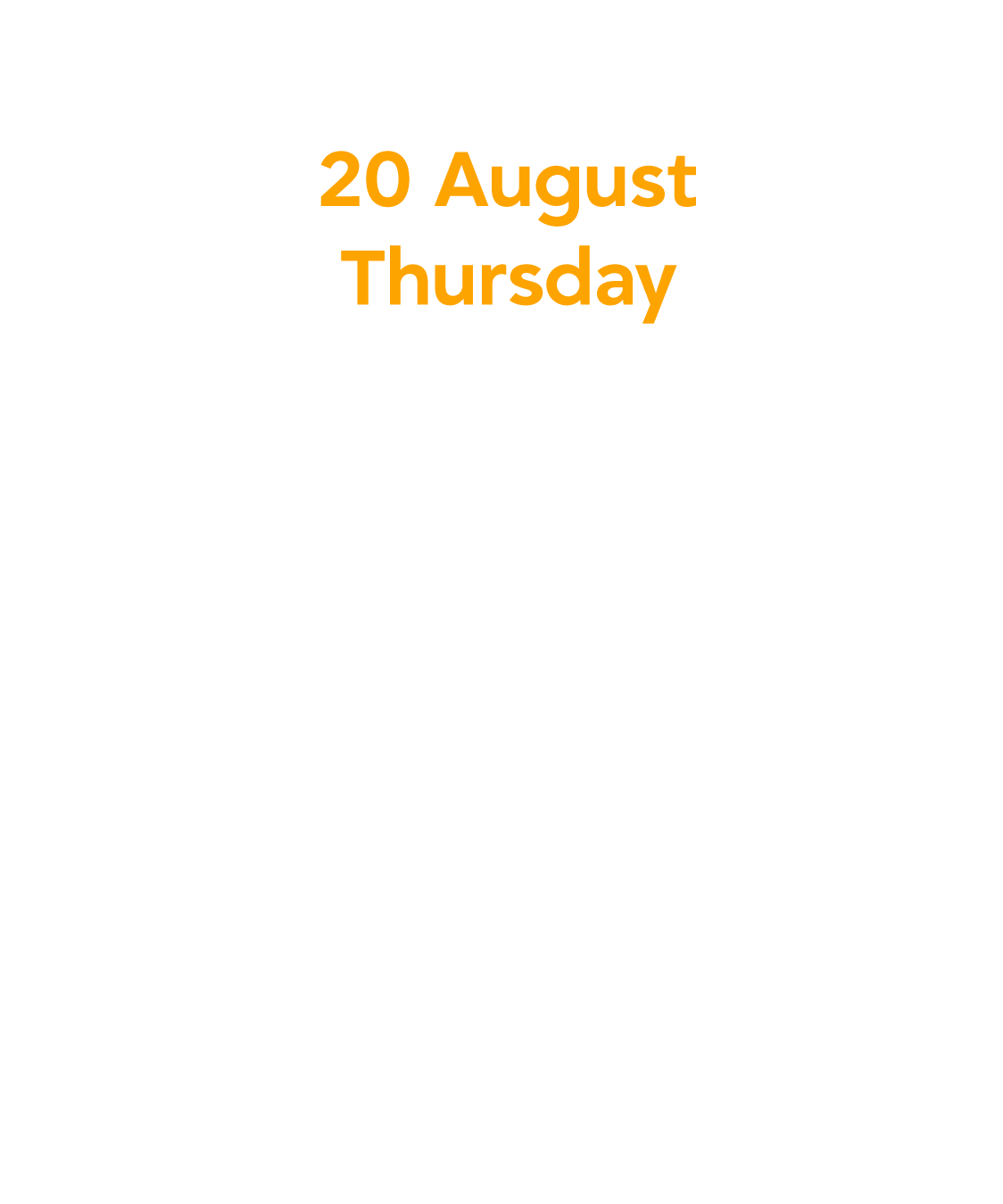 Timetable 1